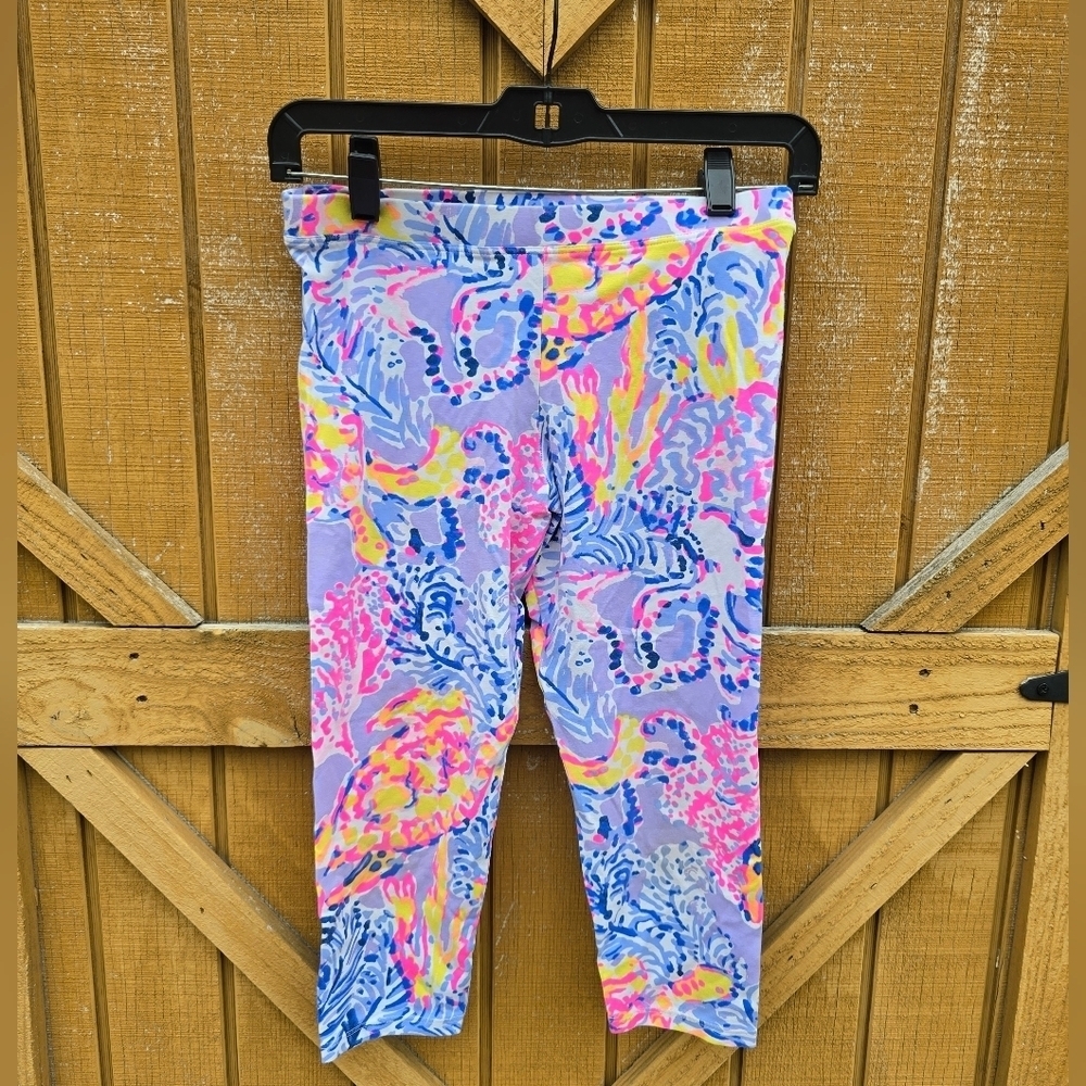 Lilly Pulitzer Vibrant Patterned Kids Leggings